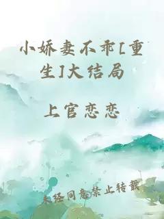 小娇妻不乖[重生]大结局