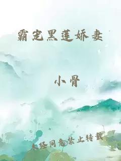 霸宠黑莲娇妻