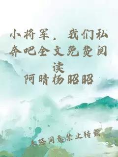 小将军，我们私奔吧全文免费阅读